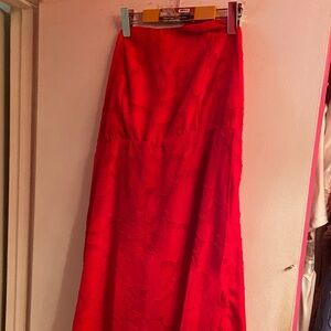 Elegant Red Women's dress